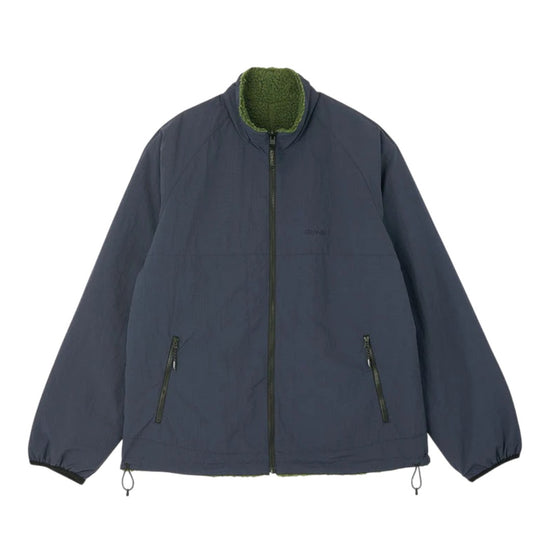 Gramicci Reversible Sherpa jas Olive Navy – productfoto 2