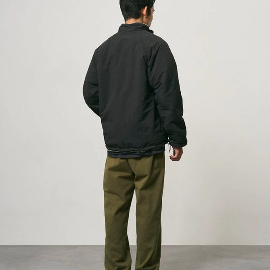 Gramicci Reversible Sherpa Plaid jas Black – fitbeeld