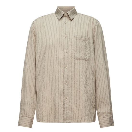 DRYKORN Hecto Popeline Shirt Fango – productfoto 1 – Checkpoint Mol