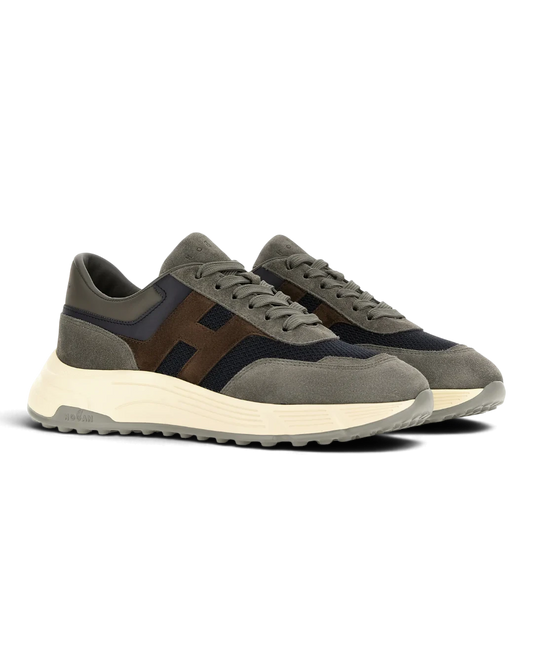 Hogan Hyperlight Sneakers Grey Blue Brown