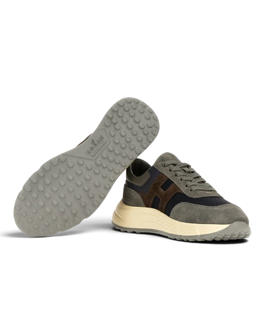 Hogan Hyperlight Sneakers Grey Blue Brown