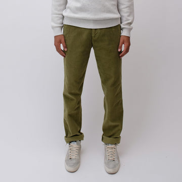 Homecore Lizard Green Corduroy Trousers – vooraanzicht