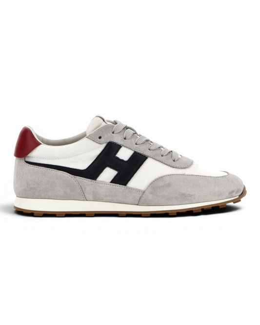 Hogan White Blue Grey  H699 Allacciato Sneaker – productfoto 1 – Checkpoint Mol