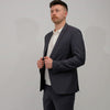 DRYKORN Irving Drynamic Stretch Wool Blend Vest Grey Blue – productfoto 1 – Checkpoint Mol