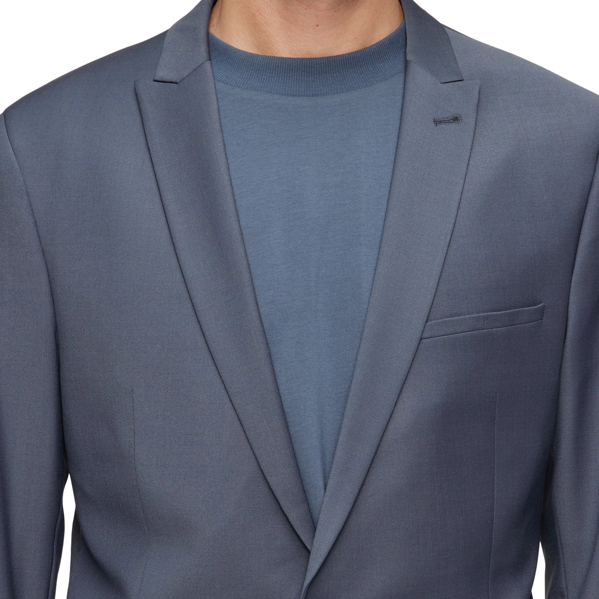 DRYKORN Irving Drynamic Stretch Wool Blend Vest Grey Blue – productfoto 11 – Checkpoint Mol