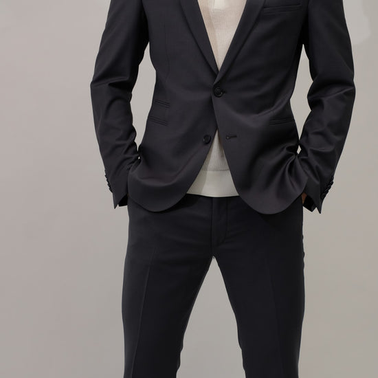 DRYKORN Irving Drynamic Stretch Wool Blend Vest Grey Blue – productfoto 4 – Checkpoint Mol