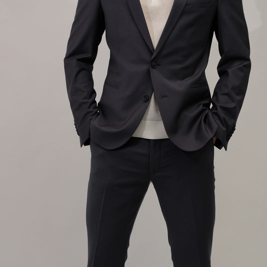 DRYKORN Irving Drynamic Stretch Wool Blend Vest Grey Blue – productfoto 4 – Checkpoint Mol