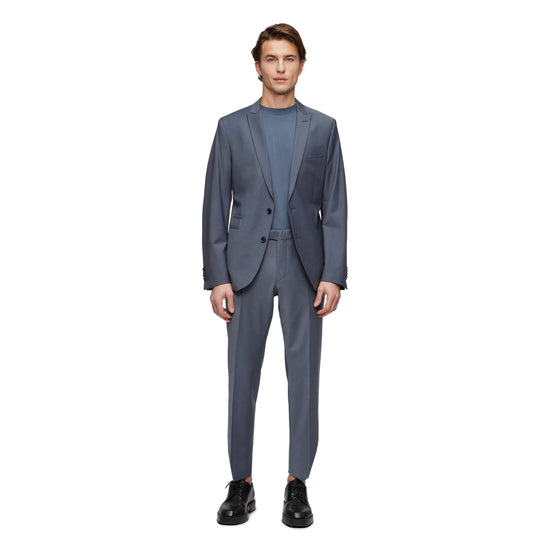DRYKORN Irving Drynamic Stretch Wool Blend Vest Grey Blue – productfoto 6 – Checkpoint Mol