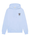 Drôle de Monsieur Light Blue Slogan Rose Hoodie – productfoto 1 – Checkpoint Mol