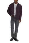 NN.07 Jonas 6398 merino wool overshirt Winetasting - achterkant - Checkpoint Mol