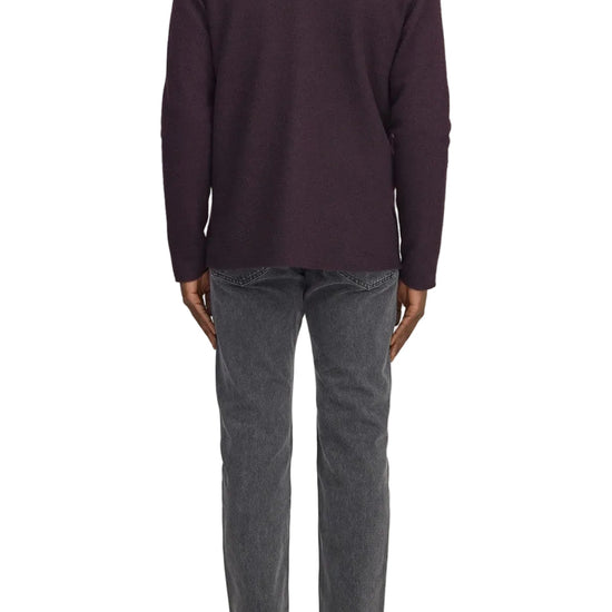 NN.07 Jonas 6398 merino wool overshirt Winetasting - detail - Checkpoint Mol