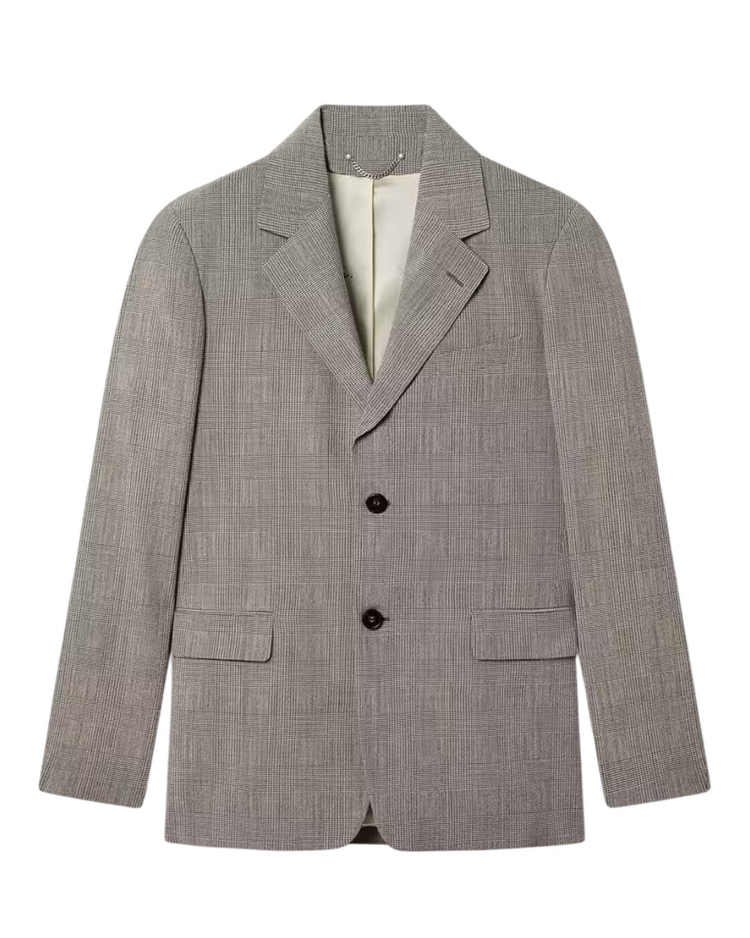Golden Goose Journey deconstructed jacket Nikolay Prince of Whales Grey Shades – productfoto 1 – Checkpoint Mol