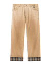 Golden Goose Journey Painter Pants Check Beige – productfoto 1 – Checkpoint Mol