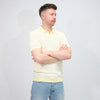 La Fileria Jacquard Polo Faded Yellow – productbeeld 3