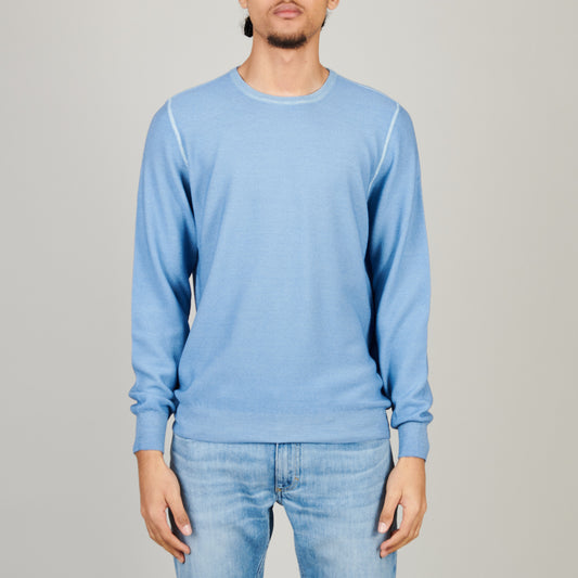 La Fileria Light Blue structure washed – vooraanzicht