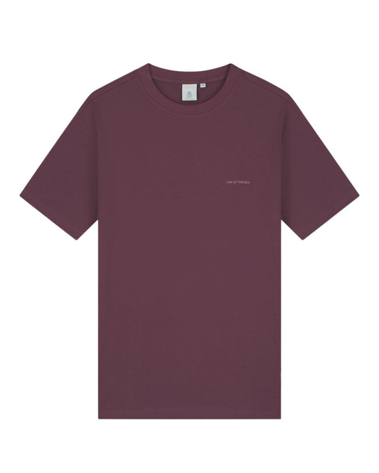 Law of the Sea Vapour Artwork T-shirt Huckleberry
