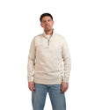 Almond Milk Mind Half Zip Sweater
