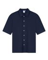 Law of the Sea Bermuda Structured Shirt Cotton Navy