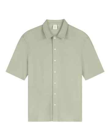 Law of the Sea Bermuda Structured Shirt Cotton Tea