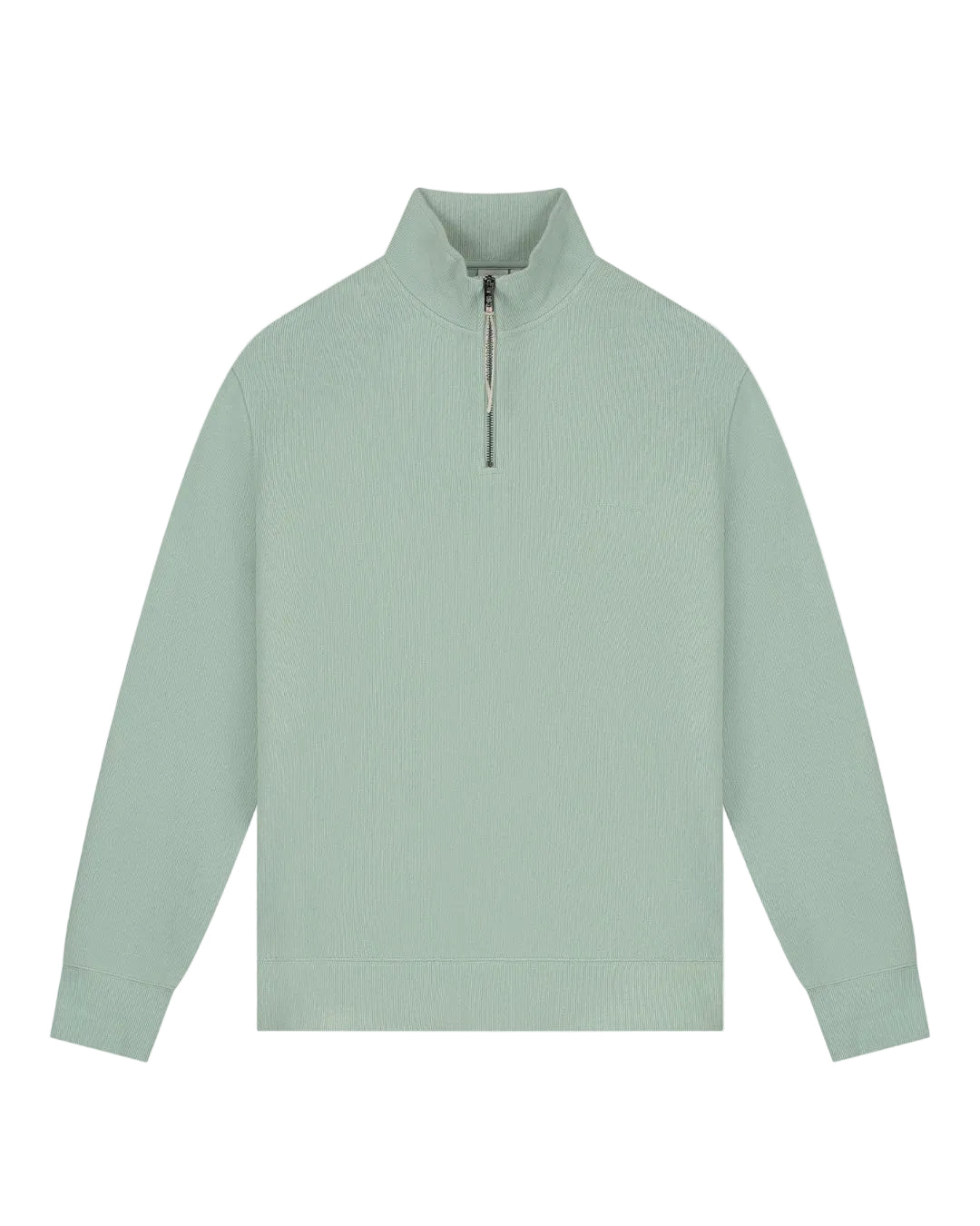soft green quarterzip law of the sea
