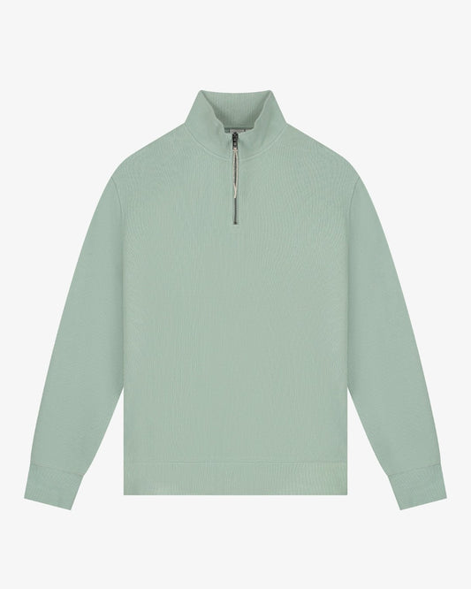 Jadeite Mind Half Zip Sweater