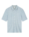 Law of the Sea Saltern Jacquard Shirt Denim Blue