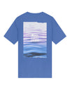 Law of the Sea Gulf Stream Artwork Tee Blue Cotton