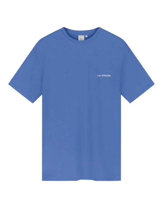 Law of the Sea Gulf Stream Artwork Tee Blue Cotton