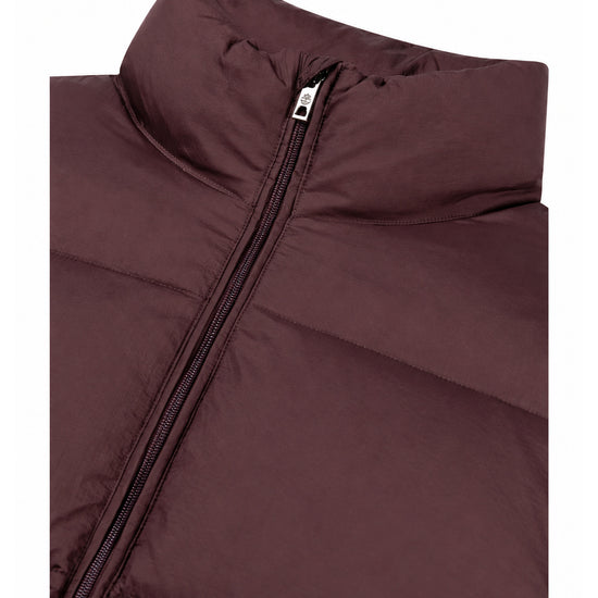 Law of the Sea Haze Short Puffer Jacket Huckleberry, derde productaanzicht
