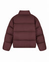 Law of the Sea Haze Short Puffer Jacket Huckleberry, tweede aanzicht van de gewatteerde jas