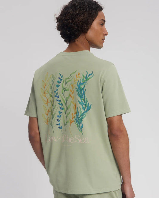Law of the Sea Hydrofytes Artwork Tee Cotton Tea