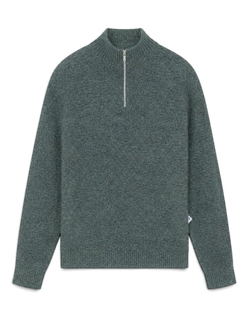 Law of the Sea Lamar Knitted Half Zip Urban Chic – vooraanzicht