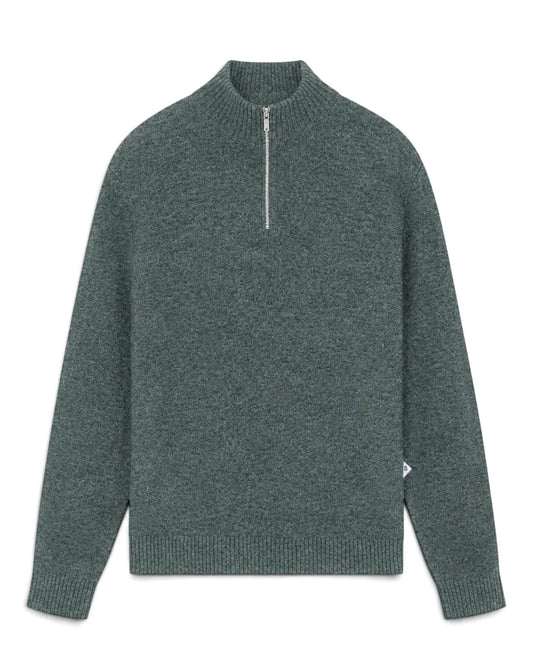 Law of the Sea Lamar Knitted Half Zip Urban Chic – vooraanzicht