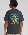 Law of the Sea Palm Sway Artwork Tee Cotton Phantom