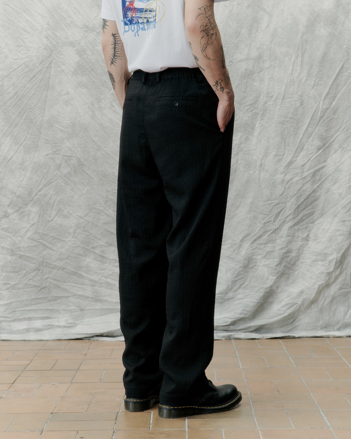 Libertine Libertine Agency 2209 Trousers Black – productbeeld 2