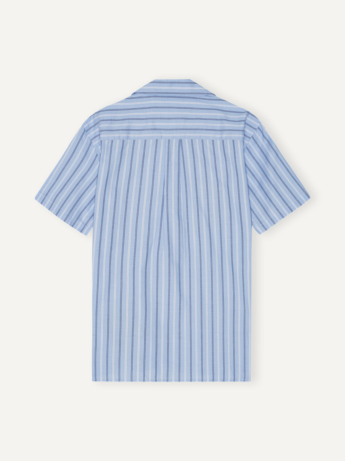 Libertine Libertine Cave Printed Shirt Oxford Blue – productbeeld 6