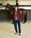 DRYKORN Jerson Regular Fit Wool Overshirt Burgundy
