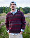 NN.07 Tobias 60004 V-Neck Wool V-neck Multi Shades
