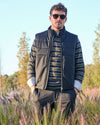 Paul Smith Knitted Long Sleeve Polo Green