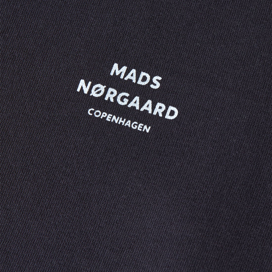 Mads Nørgaard Standard Crew Logo Sweat Parisian Night – achteraanzicht