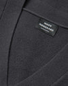 Mads Nørgaard Super Wool Cardigan Knit Asphalt – achteraanzicht
