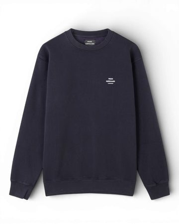 Blue Soft Crewneck Sweater