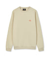 Ecru Beige Soft Crewneck Sweater