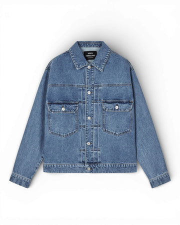 Mid Blue Arizona Denim Trucker Jacket