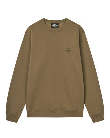 Standard Crew Logo Sweater Brown