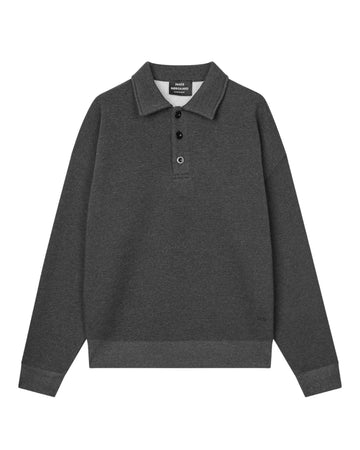 Standard Bram Polo Collar Sweater Grey