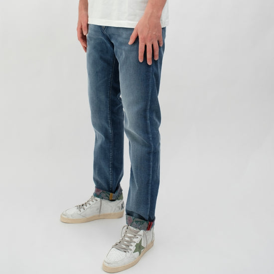 Mason’s Harris Regular Fit Jeans Blue – productbeeld 3