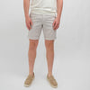 MASON'S Torino University Cotton Shorts Light Grey – productbeeld 1