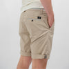 MASON'S Torino University Cotton Shorts Beige – productbeeld 2