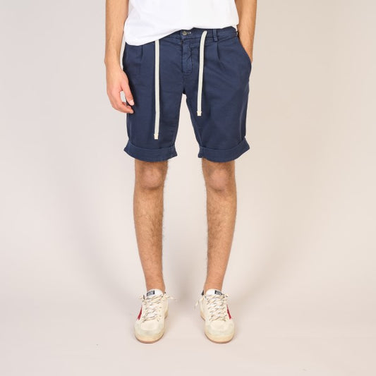 MASON'S Navy New York Golf 1 Pinces – vooraanzicht
